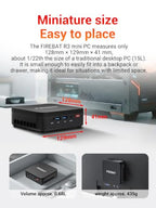 FIREBAT Ryzen 4300U Mini PC with Triple 4K Display Output