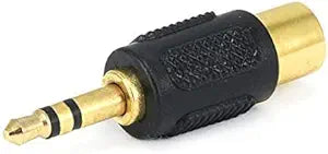 Monoprice 107147 3.5mm to RCA Adapter Gold Plated