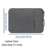 GANGANPRO Vertical 11-Inch Laptop Sleeve with Front Pocket