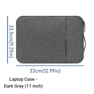 GANGANPRO Vertical 11-Inch Laptop Sleeve with Front Pocket
