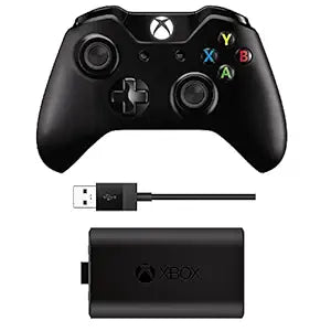 Microsoft EX7-00001 Xbox One Wireless Controller + Play & Charge Kit — main product image
