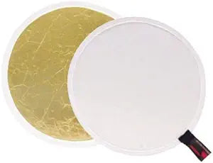 Photoflex PHOTDL1222WG Litedisc 22" Circular Reflector White/Gold