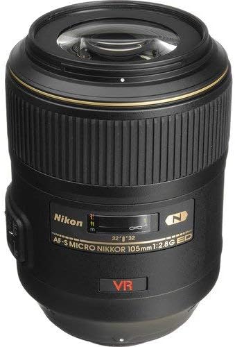 Nikon AF-S 105mm VR Micro Lens (Renewed)