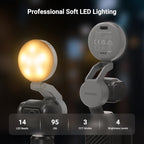 NEEWER Mini LED Fill Light for DJI Osmo Pocket 4 & 4P