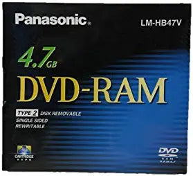 Panasonic LM-HB47V 4.7GB DVD-RAM Media for LF-D201