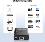 Fervit 2-Port 2.5G/5G Manual Push-Button Network Switcher