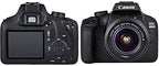 Canon 2628C003AA EOS 4000D Rebel T100 DSLR Bundle Renewed