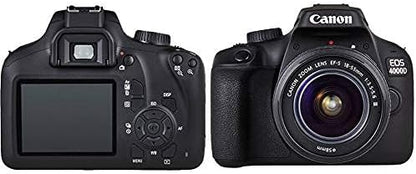 Canon 3011C003AA EOS 4000D/Rebel T100 DSLR Camera Bundle (Renewed)
