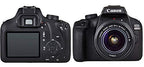 Canon EOS Rebel T100 DSLR Camera with 18-55mm & 75-300mm Lens (Renewed)