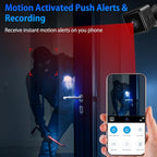 Smilephil 1080P WiFi Hidden Camera with Night Vision