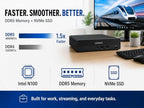 Lenovo Mini Business Desktop with Intel N100 and Windows 11 Pro