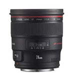 Canon 2750B002 EF 24mm f/1.4L II USM Wide Angle Lens, Renewed