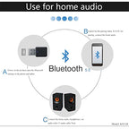QLECMSGSW Bluetooth 5.1 Wireless Audio Adapter Dongle