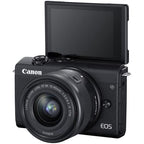 Canon EOS M200 Mirrorless Camera 15-45mm Bundle (Renewed)
