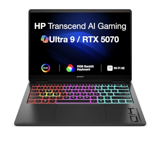 HP OMEN Transcend 14 OLED Gaming Laptop — main product image