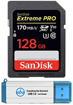 SanDisk 128GB Extreme Pro SDXC Card Bundle