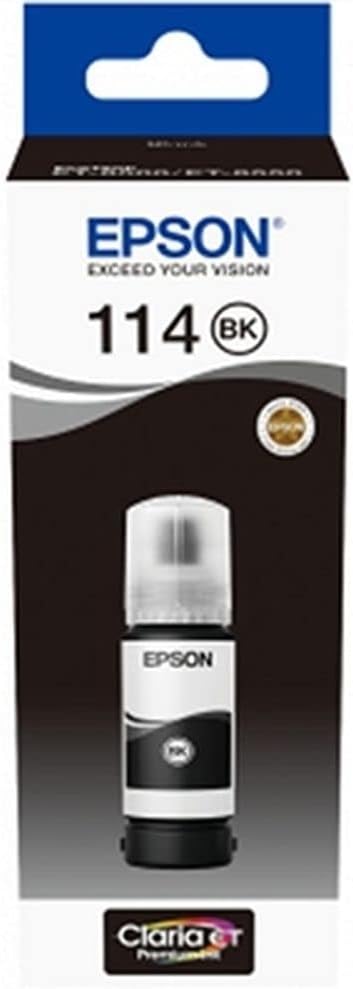Epson EcoTank 114 Grey Ink Refill Bottle — main product image