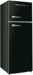 RCA HBFR786BLACK6COM - 7.5 cu ft Retro Black Mini Refrigerator