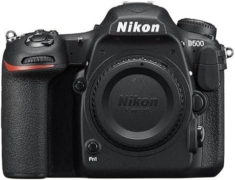 Nikon D500 DX-Format Digital SLR Camera (Body Only) (Renewed)