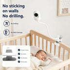 SZSHCSMY Tool-Free Clamp Baby Monitor Mount for HelloBaby