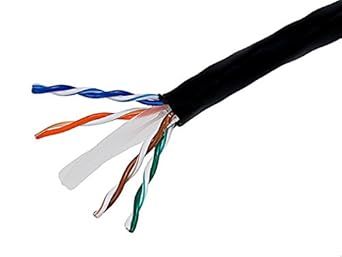 Monoprice 102268 Cat6 Ethernet Cable 1000ft Black