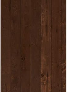 Westcott X-Drop Wood Plank Mocha Backdrop 5x7