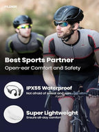 Filenor Bone Conduction Open-Ear Wireless Workout Headphones