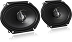 JVC CSJ6820 6x8 J-Series 2-Way Coaxial Car Speakers