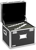 Vaultz Portable File Box - Legal/Letter Size Locking Storage