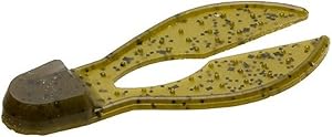 Zoom Super Chunk Jig Trailer 3.5" Green Pumpkin 5-Pack