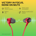 HyperX 70N24AA Cloud Earbuds II with Mic Black