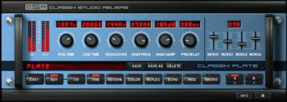 IK Multimedia CS-PLUG-HCD-IN Classic Studio Reverb