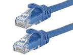 Monoprice Flexboot Cat6 14ft Blue Ethernet Cable