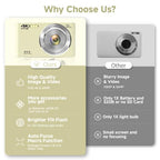 SMARTKLIK 4K 44MP Point-and-Shoot Digital Camera for Teens
