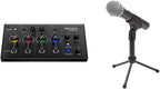 Roland BRIDGE CAST Mixer Samson Q2U USB/XLR Microphone Bundle