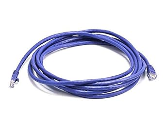 Monoprice 103440 10FT Cat6 550MHz Ethernet Cable - Purple