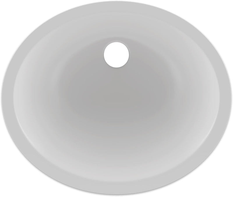 Lexicon LP-V210 White Quartz Composite Vanity Sink — main product image
