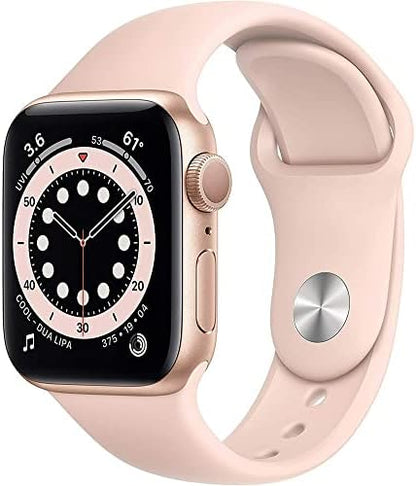 Apple Watch Series 6 (GPS + Cellular) 40mm - Gold Aluminum (Renewed)
