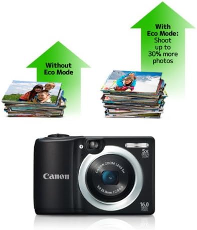 Canon 8115B001 PowerShot A1400 - 16MP, 5x Zoom Digital Camera