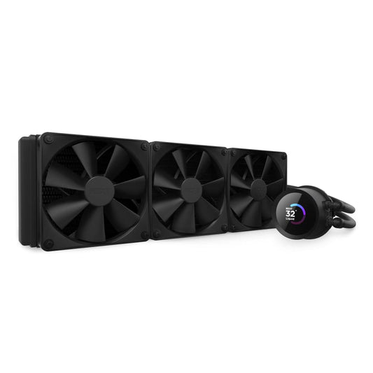 NZXT RL-KN360-B1 360mm AIO CPU Liquid Cooler - Black