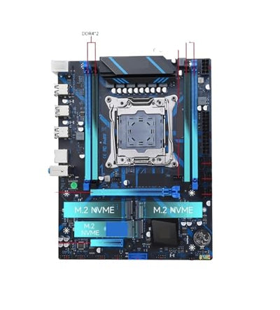 CJDARUJHC QD4 X99 Motherboard Combo Kit with Xeon CPU
