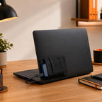Gsbnjuy Adhesive Hard Drive Sleeve with Dual Pockets