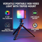 LAISANIM RGB LED Video Light with Full-Color Control