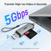 Acer USB-C Dual-Slot SD and microSD Card Reader