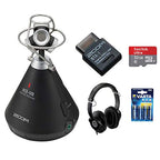 Zoom H3-VR Handy Audio Recorder - 360° VR Sound Recording Bundle