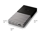 Western Digital WDBK3E2560PSL-WESN 256GB My Passport Portable SSD