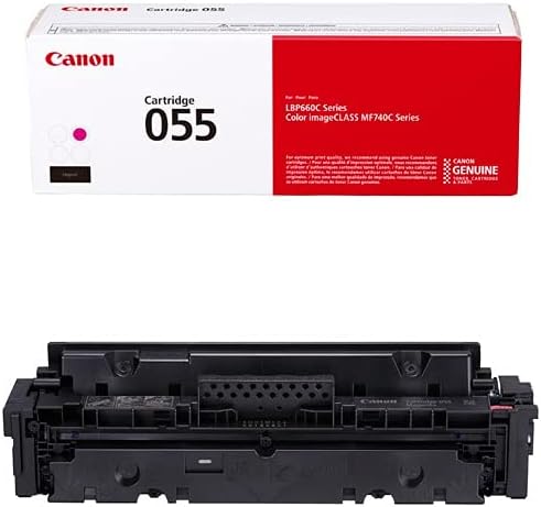 Canon 055 HYK, C,M,Y Toner Cartridge 4-Pack Black Cyan Magenta Yellow