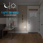 GE 50311 Rotating LED Dusk-to-Dawn Night Light 2-Pack