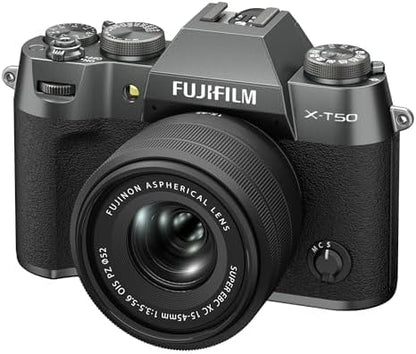 Fujifilm 16828959 X-T50 15-45mm Lens Kit Bundle