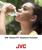 JVC HAENR15A Gumy Sport Earbuds with Mic
